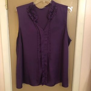 Dressy sleeveless blouse